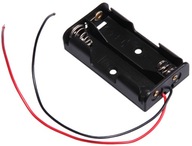 Elem tároló doboz, 2 db AAA 1,5V-os elemhez