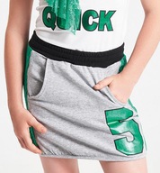 Dievčenská športová sukňa s potlačou