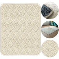 SZŐNYEG PUHA KELLEMES BOLYHOS IRODAI NAPPALI SZOBA 60X120CM BÉZS