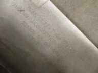 moulding cap threshold left BMW 5 F10 F11 TITANSILBER 354