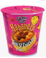 DAEBAK - HABANERO ÍZŰ TÉSZTA CSÉSZÉBEN, CSÍPŐS CSIRKÉVEL 79G