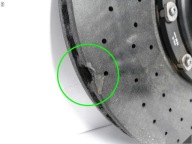 PORSCHE CAYENNE E3 9Y0 9Y3 PCCB disc CERAMICZNA CERAMIC right front
