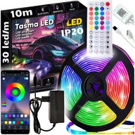 TAŚMA 300 LED RGB SMD 230V 10M SAMOPRZYLEPNA