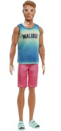 BARBIE KEN STYLOWY MALIBU BIELACTWO HBV266