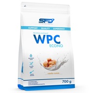 BIAŁKO SFD WPC PROTEIN ECONO 700G KARMEL WHEY MIĘŚNIE REGENERACJA MASA