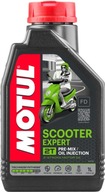 Polosyntetický olej MOTUL Scooter 2T Expert 1L pre zmes pre dvojtakt