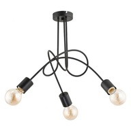 Lampa sufitowa TANGO BLACK 3pł Alfa 23173 czarna