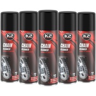 K2 Chain Cleaner zmywacz do łańcucha czyszczenia oleju 500 ml 5 szt zestaw