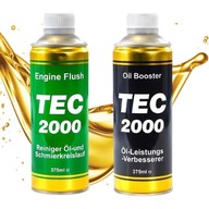 ZESTAW DO WYMIANY OLEJU SILNIKOWEGO TEC-2000 ENGINE FLUSH + OIL BOOSTER