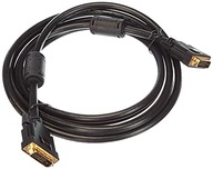 Kabel AmazonBasics 3m DVI - DVI 3 m pozłacane złącze