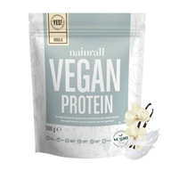 NATURALL VEGAN PROTEIN WEGAŃSKIE BIAŁKO Z GROCHU NA MASE KOŚCI 500G