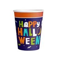 Kubeczki dla dzieci Halloween Friends Dynia Duszek Kotek 250 ml, 8 szt.