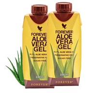 Forever Aloe Vera Gel sok z aloesu 330ml czysty x2