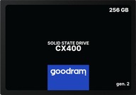 Dysk SSD GOODRAM 256GB CX400 G.2 2,5 SATA3 technologia 3D NAND Flash