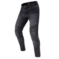 NOHAVICE JEANS REBELHORN EAGLE III SLIM FIT WASHED BLACK W36L32