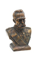 Józef Piłsudski popiersie brąz
