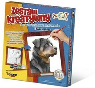 Zestaw Kreatywny do malowania Rottweiler