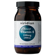 Prírodný vitamín E 330mg 400IU 90 kaps Viridian