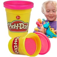 PLAY-DOH KOLÁČ RUŽOVÁ PLASTICKÁ HMOTA TUBA POHÁR 112g HASBRO