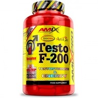 AMIX TESTO F200 TESTOSTERON BOOSTER! LEGÁLNÍ STEROIDY TESTOSTERONU 100 TABS.