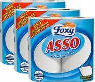 Foxy ASSO ręcznik papierowy 2 rolki x3