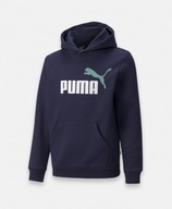 Bluza dla dzieci Puma ESS+ 2 Col Big Logo Hoodie