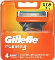 GILLETTE FUSION 5 4sz NOŻYKI OSTRZA WKŁADY fusion5 orginał