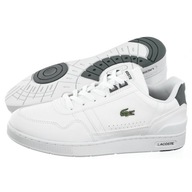 Topánky Tenisky pre mládež Lacoste T-Clip Biele