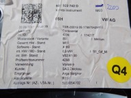 Volkswagen Golf VII 7 dials dials 5G1920742D