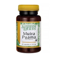 Swanson Muira Puama 250 mg 60 kapsúl.