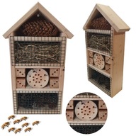 Domek dla owadów hotele dla owadów budka dla pszczół hotel dla owadów DUŻY