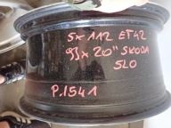 disk disk SKODA 5LA ENYAQ 5x112 ET42 9J 20" 5LA601025BB