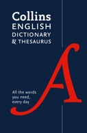 Paperback English Dictionary and Thesaurus