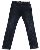 SPODNIE MĘSKIE JEANSY SKINNY CZARNE RESERVED r. 32