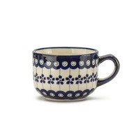 FILIŻANKA do kawy i herbaty ceramiczna BOLESŁAWIEC GU-886 DEK.166A 220ml