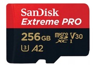 MicroSD karta fangfang) SanDisk SD Extreme PRO 256GB 256 GB
