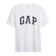Koszulka męska GAP SS Archive Logo T optic white M