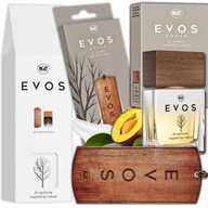 K2 V061 EVOS GRACE ANGEL Parfém Vôňa do auta pre ženy 50 ml + K2 EVOS GRACE ANGEL Drevený závesný osviežovač vzduchu parfum do auta V041