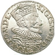 Zygmunt III Waza, trojak 1593 Malbork, MENNICZY, LUSTRO, R2!