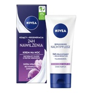 NIVEA 24h Hydratácia Upokojujúci a regeneračný nočný krém, 50ml