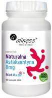 Aliness Naturalna Astaksantyna NatAxtin 8mg 60 kapsułek Długotrwały stres