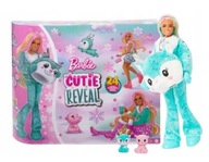 BARBIE CUTIE REVEAL KALENDARZ ADWENTOWY Z LALKĄ