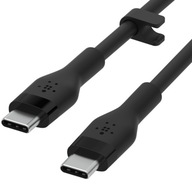 Kabel USB-C / USB-C, Belkin, 60W, 1m, silikonowy