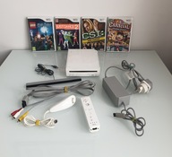 KONSOLA NINTENDO WII RVL-001 ZESTAW Z GRAMI