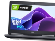 Notebook Dell Precision 7510 15,6 " Intel Core i7 64 GB / 500 GB čierny