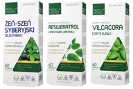 Medica Herbs Sibírsky ženšen Eleuthero Resveratrol Vilcacora Cirkulácia