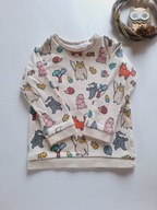 Bluza 86 bawełniana zwierzątka Marks & Spencer