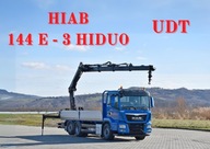 MAN TGS 26.480 * HIAB 144 E - 3 HIDUO + PILOT / 6x4 * STAN BDB