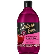 Nature Box Cherry Oil vyhladzujúci šampón pre kučeravé a vlnité vlasy