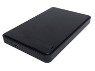 Dysk przenośny zewnętrzny HDD 500GB USB-C 2,5'' czarny